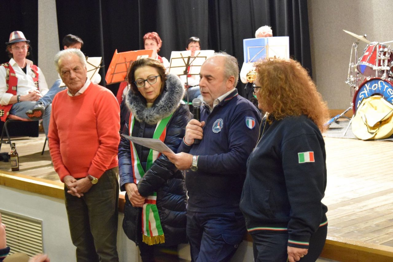 Protezione civile i volontari in festa