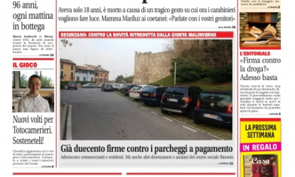 Gardaweek è in edicola. Le prime pagine edizione bresciana e veronese