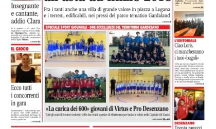 Gardaweek è in edicola. Le prime pagine edizione bresciana e veronese