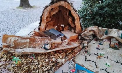 Presepe danneggiato ancora una volta