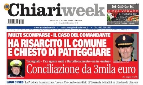 ChiariWeek in edicola il nuovo numero