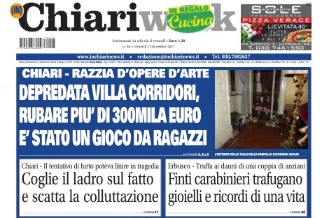 ChiariWeek Il nuovo numero in edicola