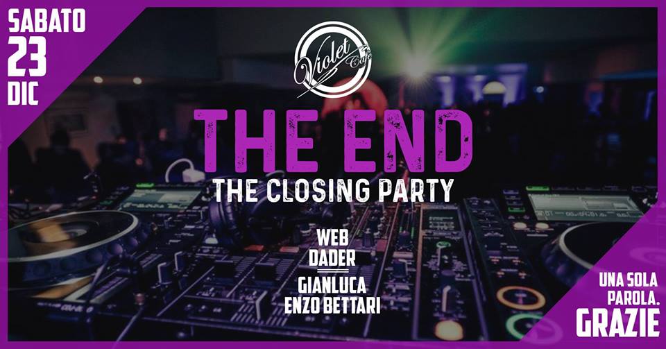 Grande festa di addio per il Violet di Visano