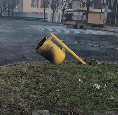 Vandali in azione la notte di San Silvestro