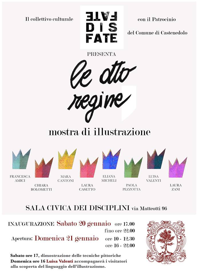 Inaugurazione mostra Le Otto Regine a Castenedolo