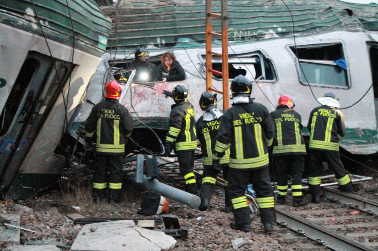 Deraglia treno Class action per le vittime