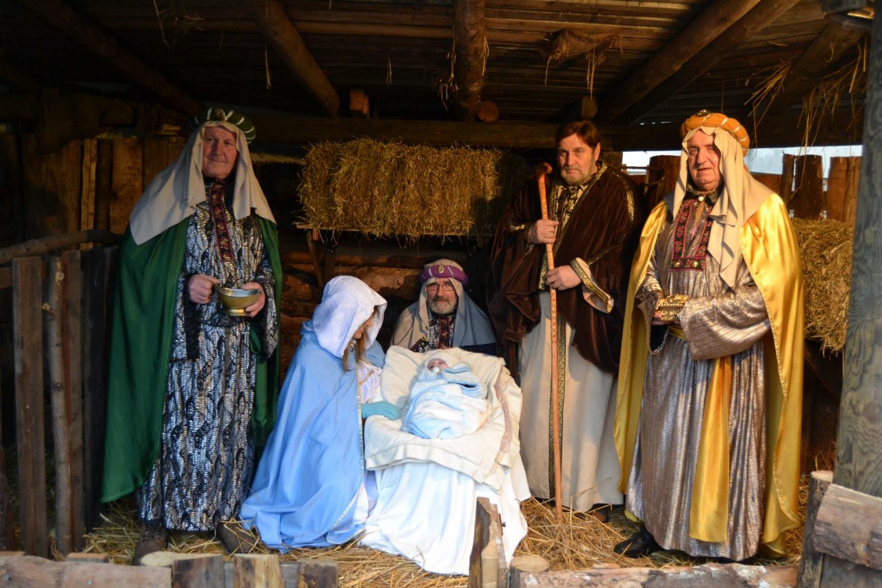 Presepe vivente una magia sotto la capanna