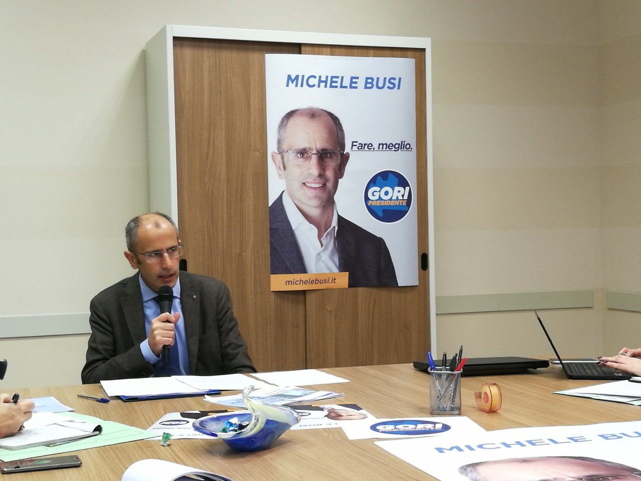 Il bresciano Michele Busi corre in Regione con Giorgio Gori