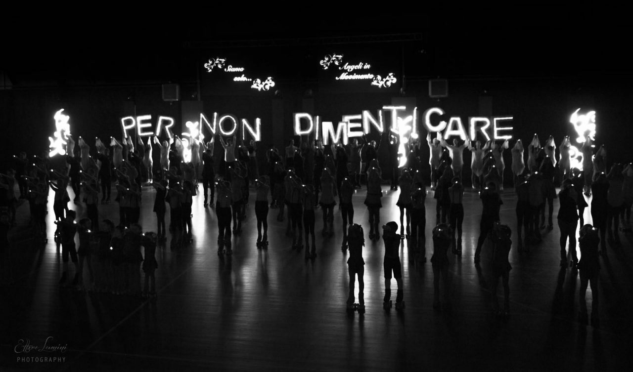 Pattinaggio scenografico per ricordare la Shoah