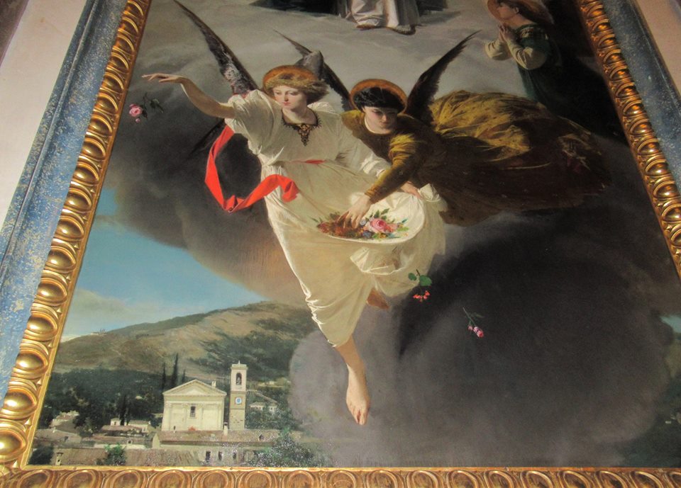 Scoperta dietro la cornice la firma del Pietrasanta