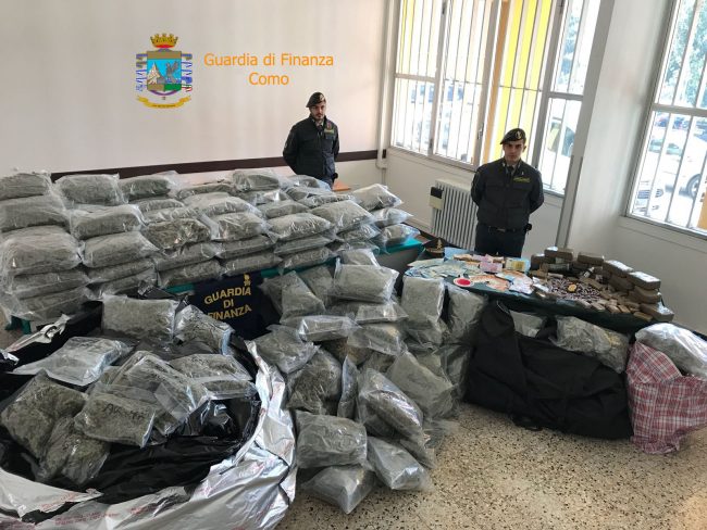 Montagna di droga su Tir nel Comasco: dov’era diretta?