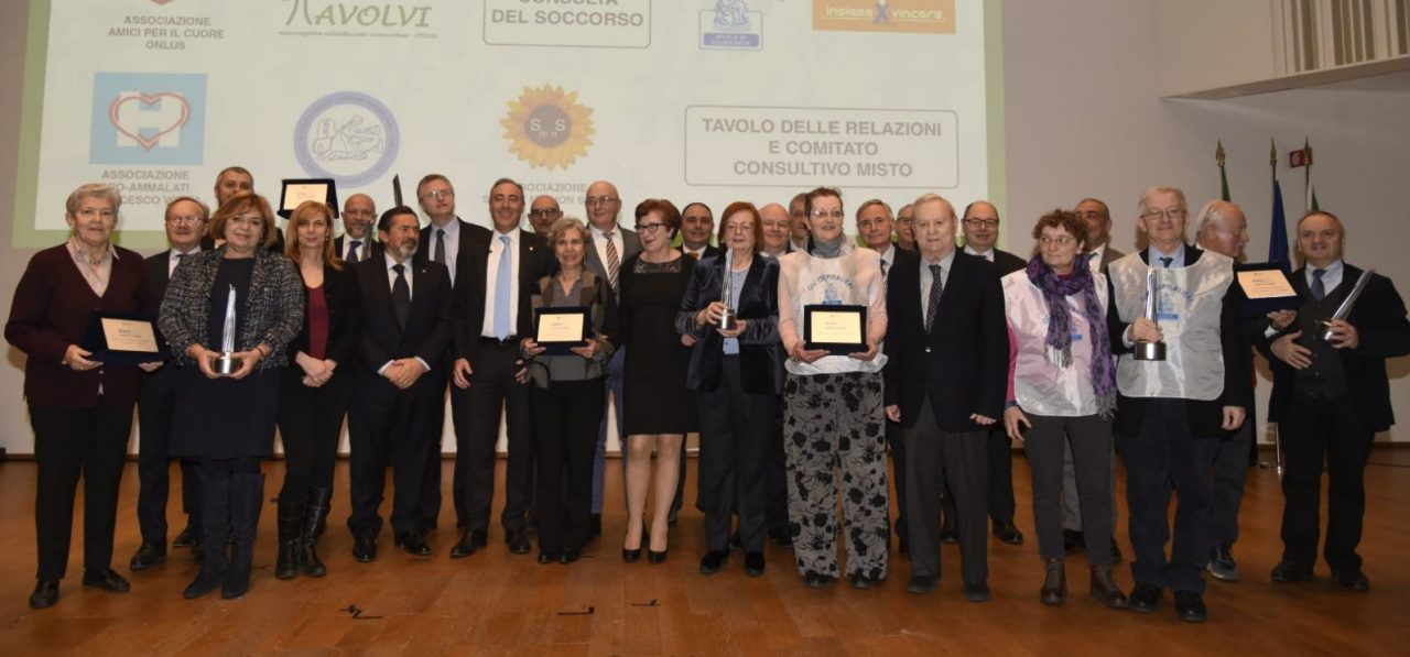 Volontari premiati per il loro impegno
