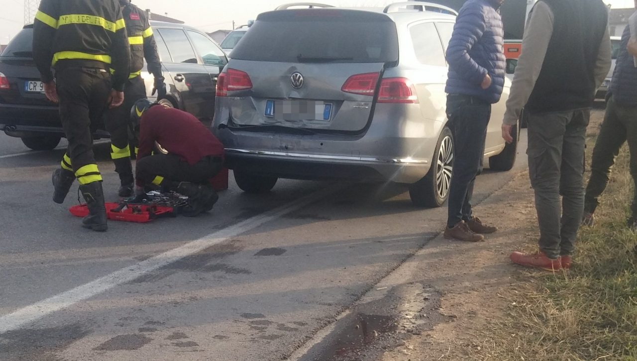 Tamponamento a Rovato Coinvolti due mezzi