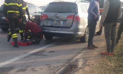 Tamponamento a Rovato Coinvolti due mezzi