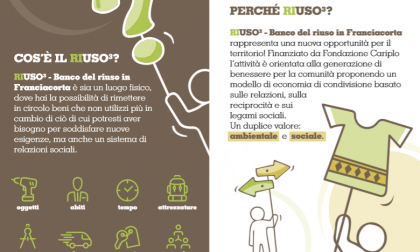 Banco del riuso sabato l’inaugurazione a Rovato