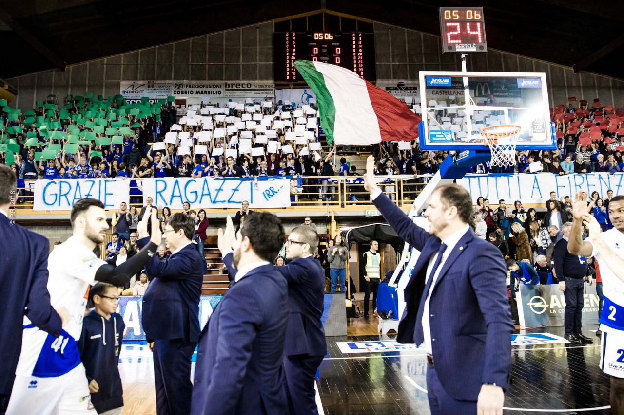 Paladelmauro espugnato: Avellino-Brescia 95-96