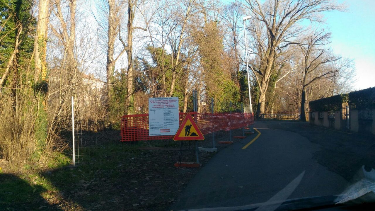 Partono i lavori al parcheggio di Leno