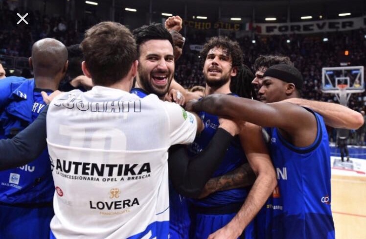 Milano perde la Germani Brescia capolista solitaria