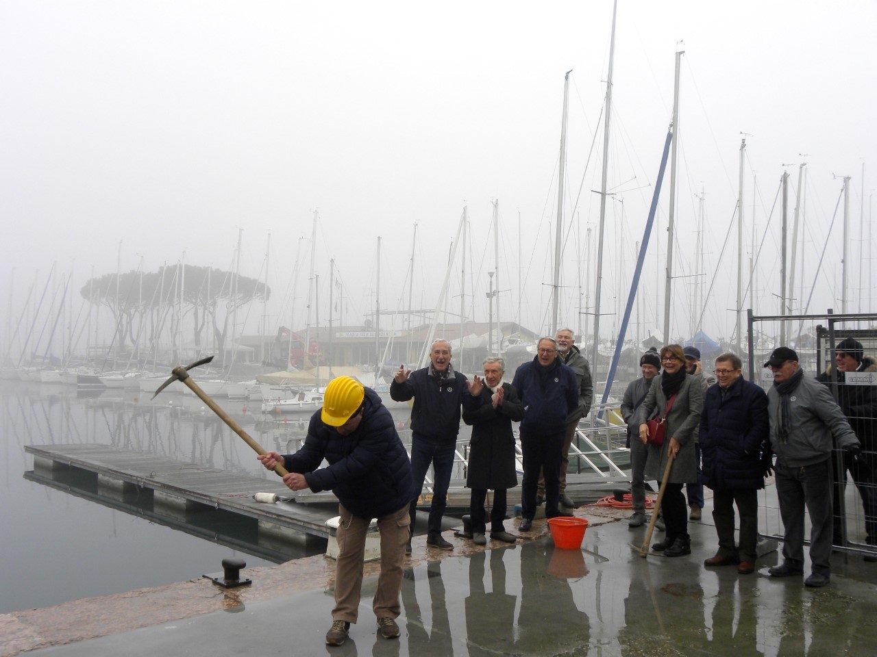 Fraglia Vela Desenzano: al via i lavori per il ripristino della gru
