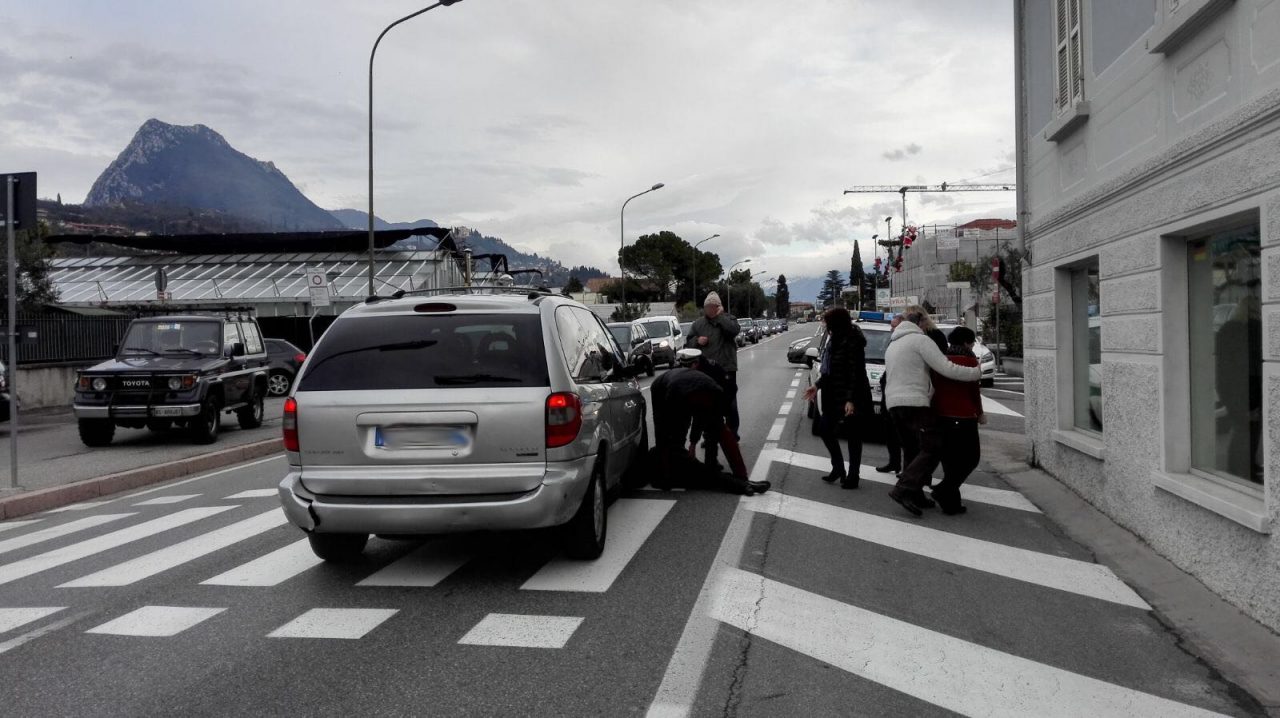 Anziana investita a Toscolano