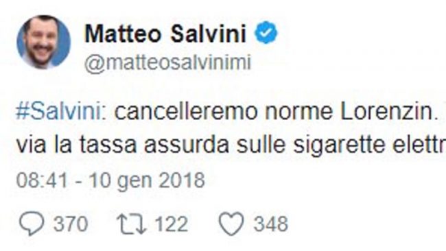 Vaccini obbligatori Salvini sostiene l’abolizione ma Forza Italia dice “no”