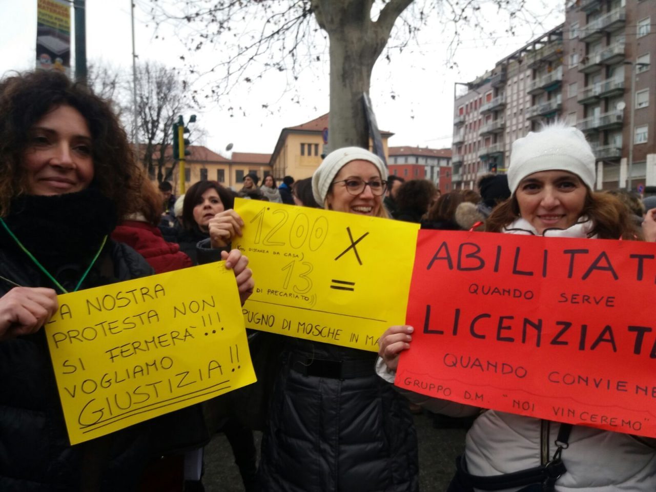 Sciopero scuole le proteste a Milano