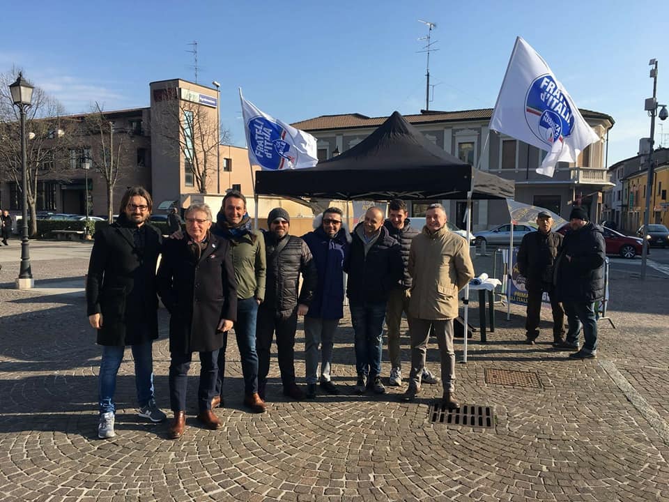 Campagna elettorale Prima uscita a Ghedi per il sindaco Borzi
