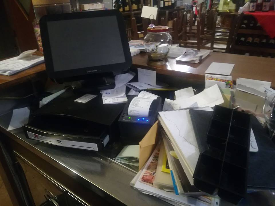 Altro furto in pizzeria a Palazzolo Titolari esasperati