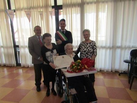 La clarense Giuseppina ha spento 100 candeline