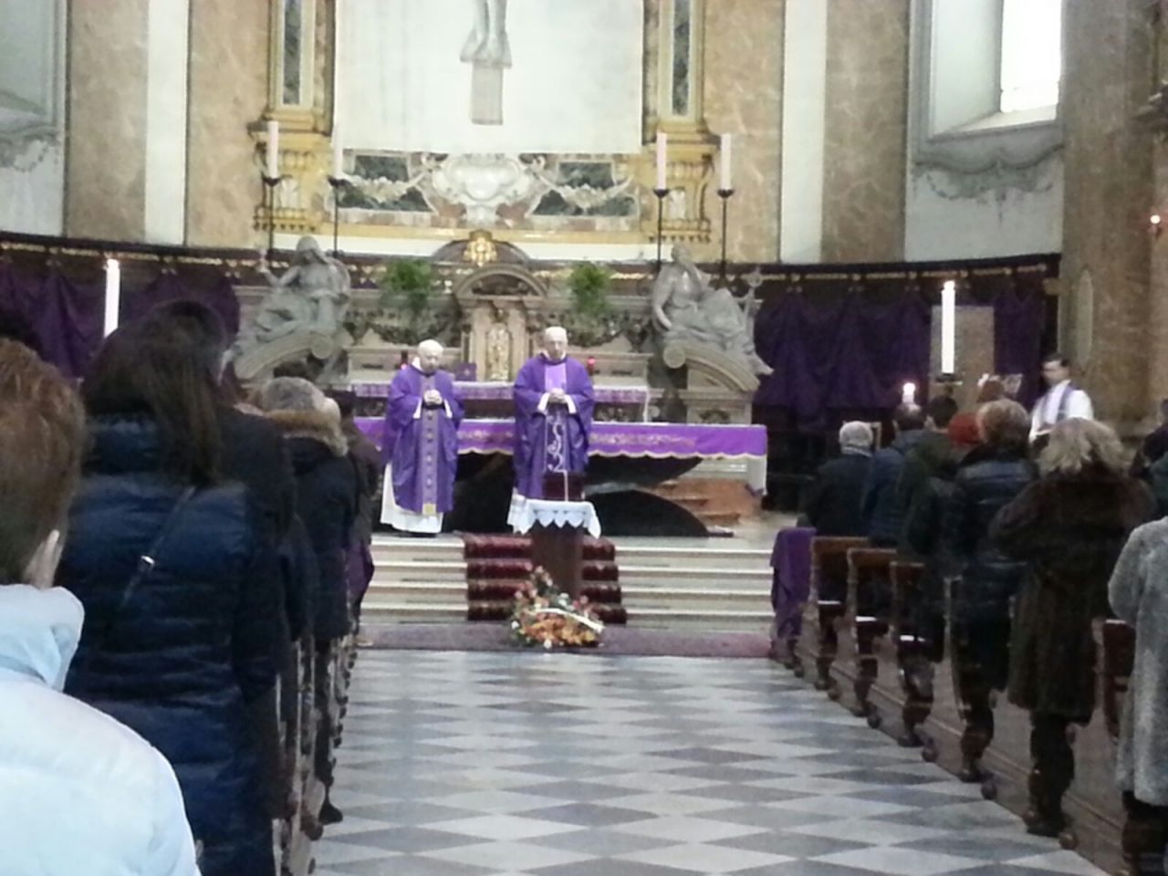 Ultimo saluto a Vittorio Giuzzi questa mattina a Montichiari