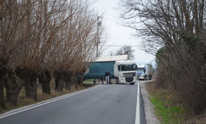 Strada Borgosatollo chiusa al traffico di mezzi pesanti