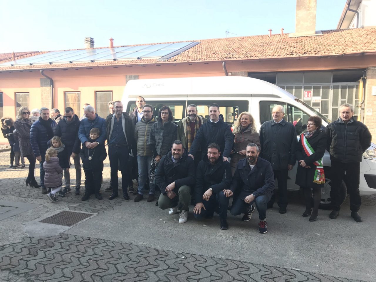 Nuovo mezzo per la casa di riposo Maggi a Castrezzato