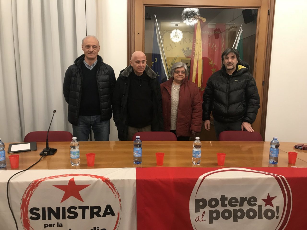 Potere al Popolo in sala Repossi a Chiari