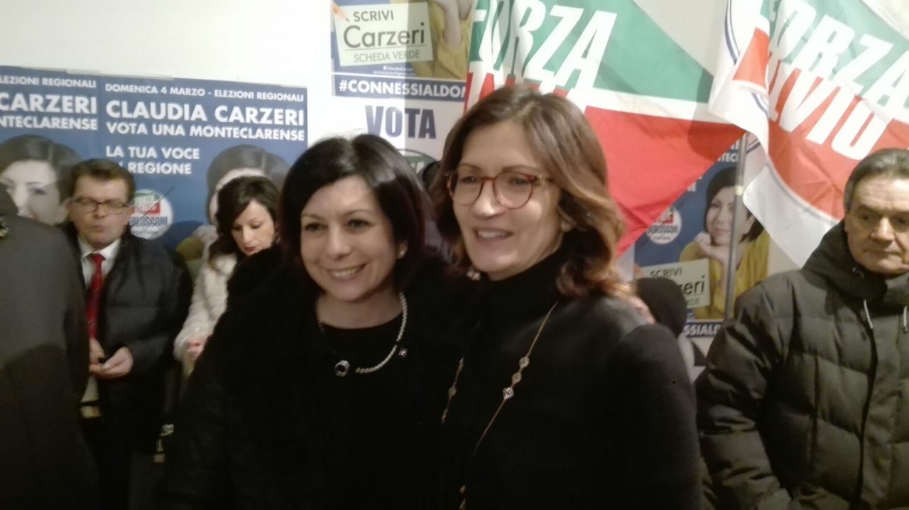 Maria Stella Gelmini a Montichiari oggi