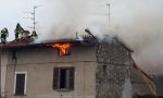 In fiamme una casa a Monterotondo di Passirano FOTO e VIDEO