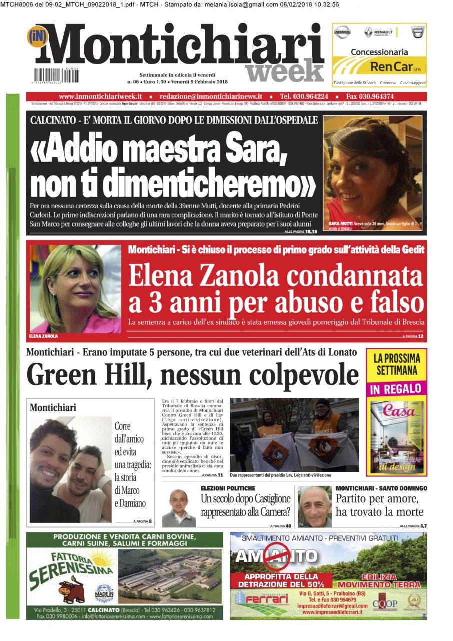 Montichiari week è in edicola