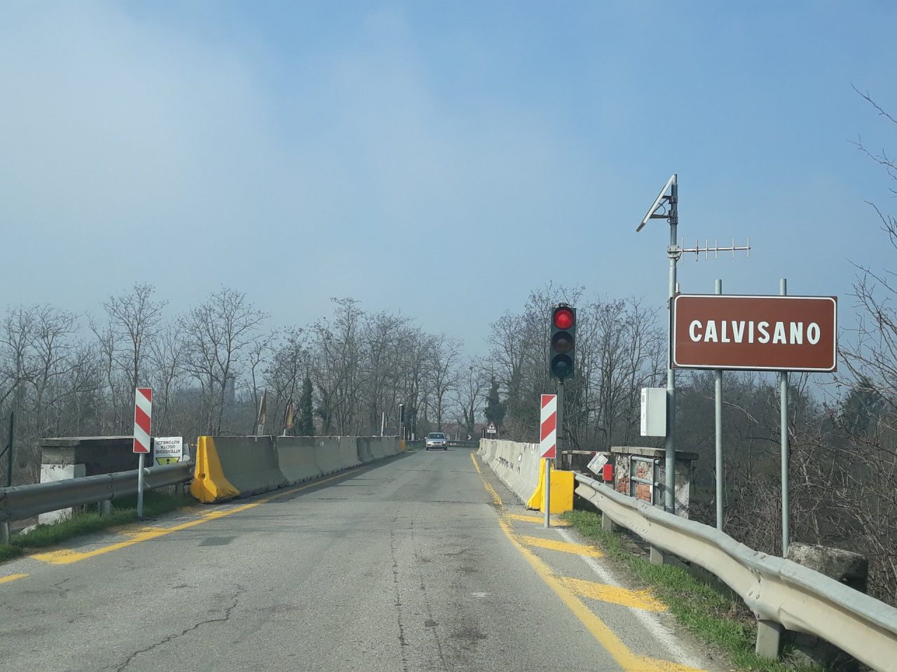 Proseguono i lavori al ponte di Mezzane