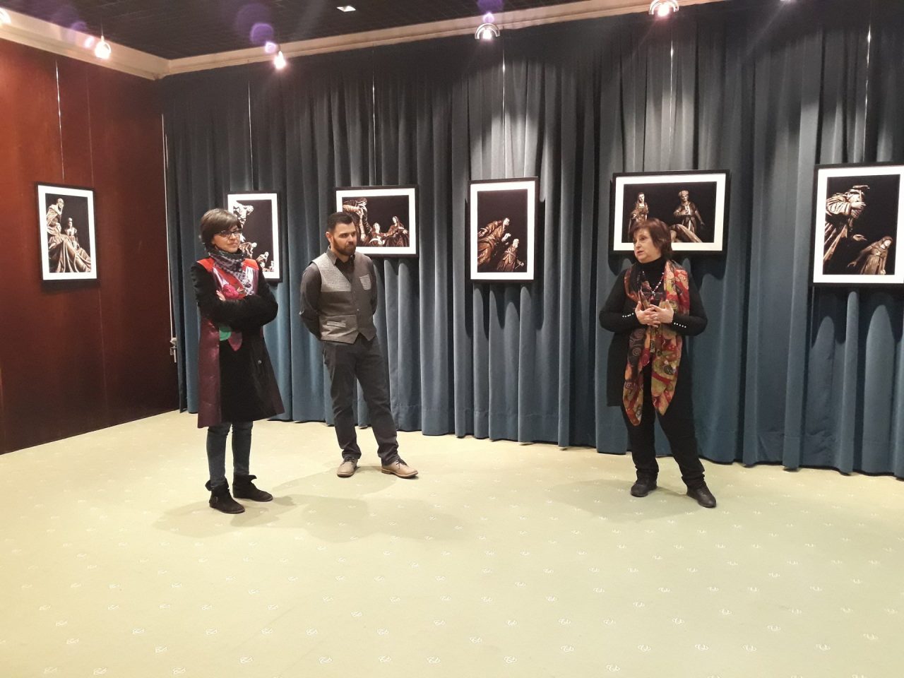 Apertura mostra Non Piangete nell’Auditorium