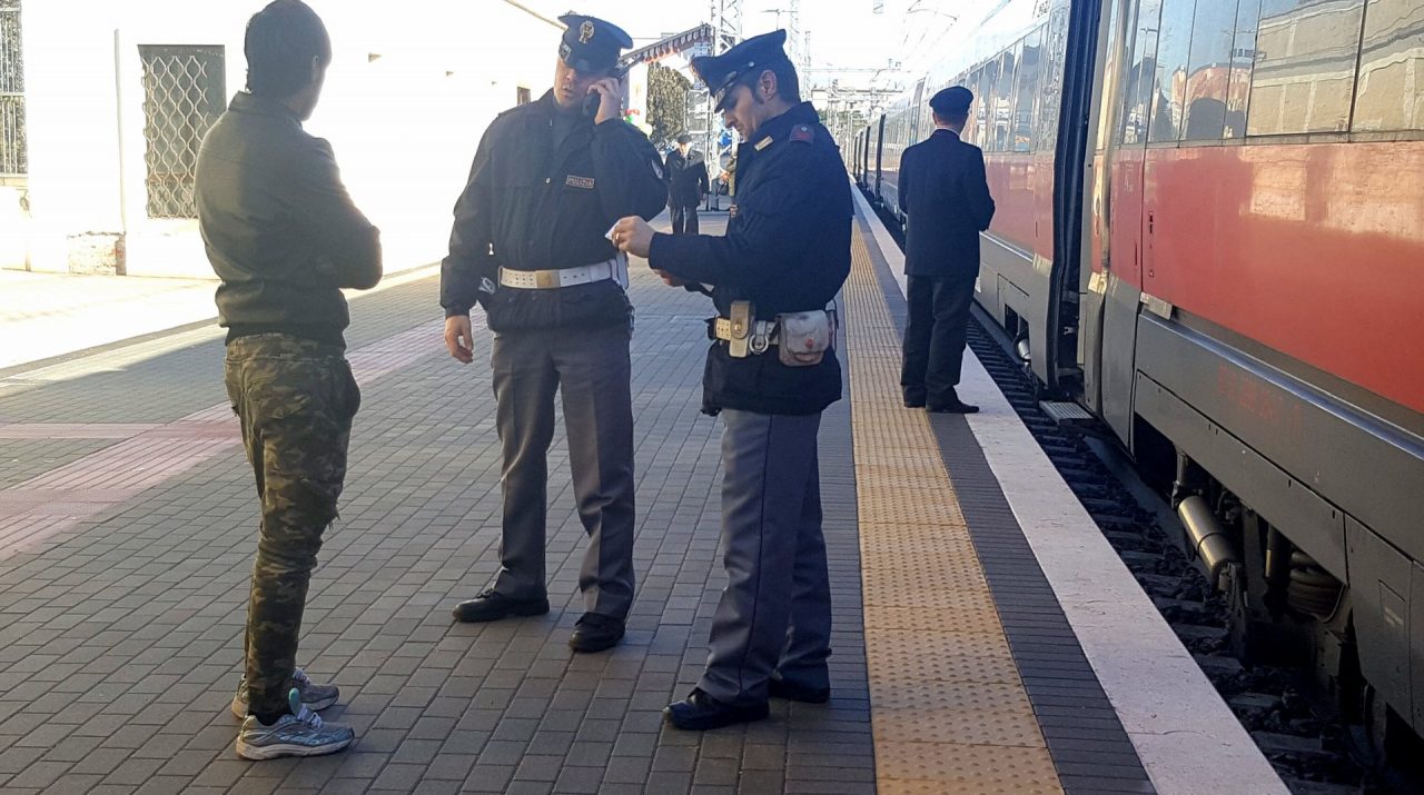 Arresto in stazione Peschiera del Garda