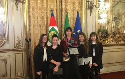 Studentesse covatesi premiate al Quirinale