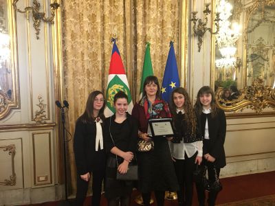 Studentesse covatesi premiate al Quirinale