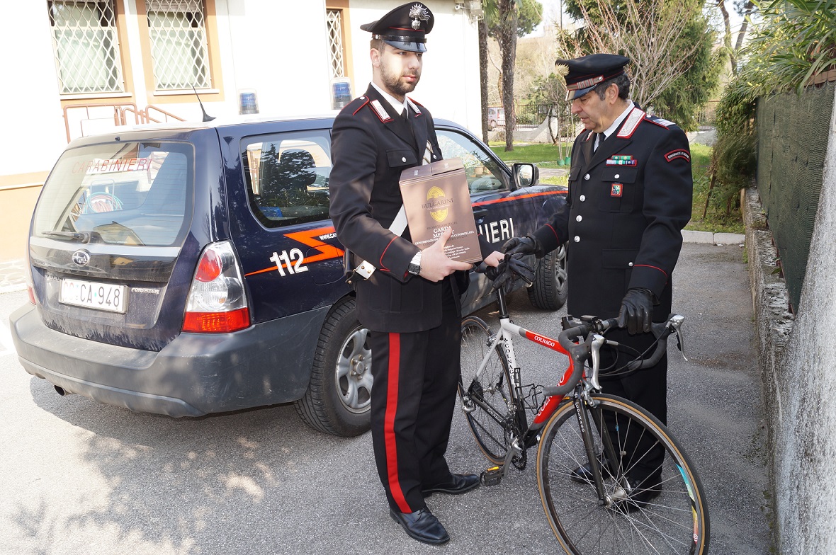 Ladro in bicicletta, bloccato e denunciato 47enne