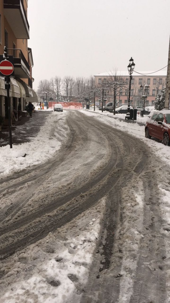 Piani neve a confronto tra Montichiari e Carpenedolo