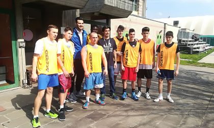 Anche Brian Sacchetti al torneo di basket delle scuole di Chiari