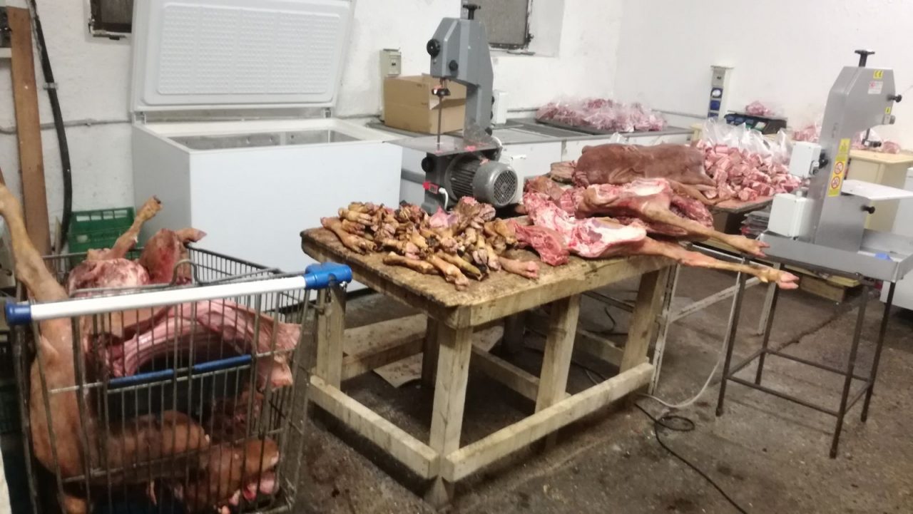 Smantellato centro di macellazione abusiva a Roccafranca