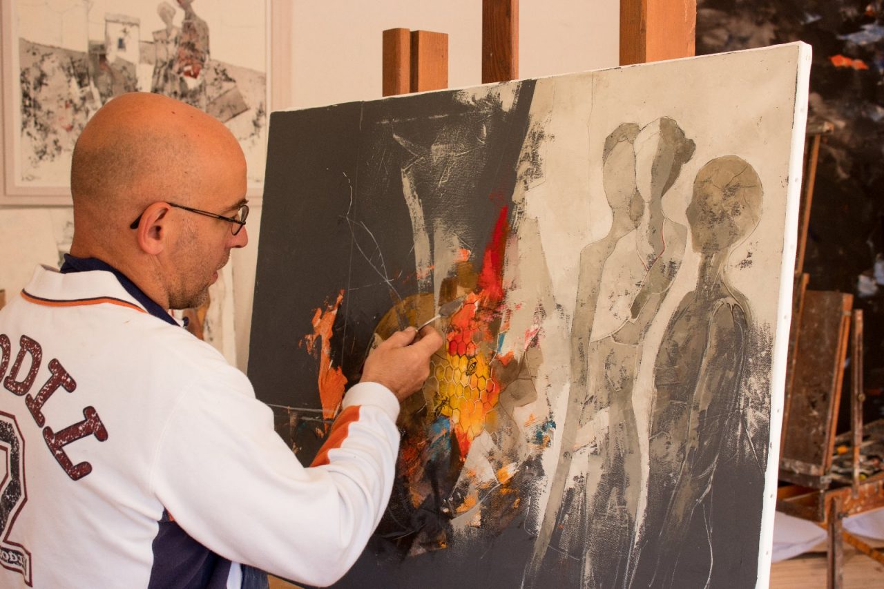 Tiziano Calcari a Chiari con la sua Opera Omnia