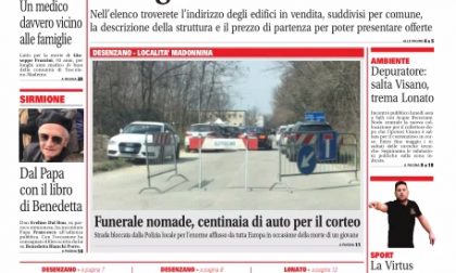 Gardaweek è in edicola. Le prime pagine edizione bresciana e veronese.