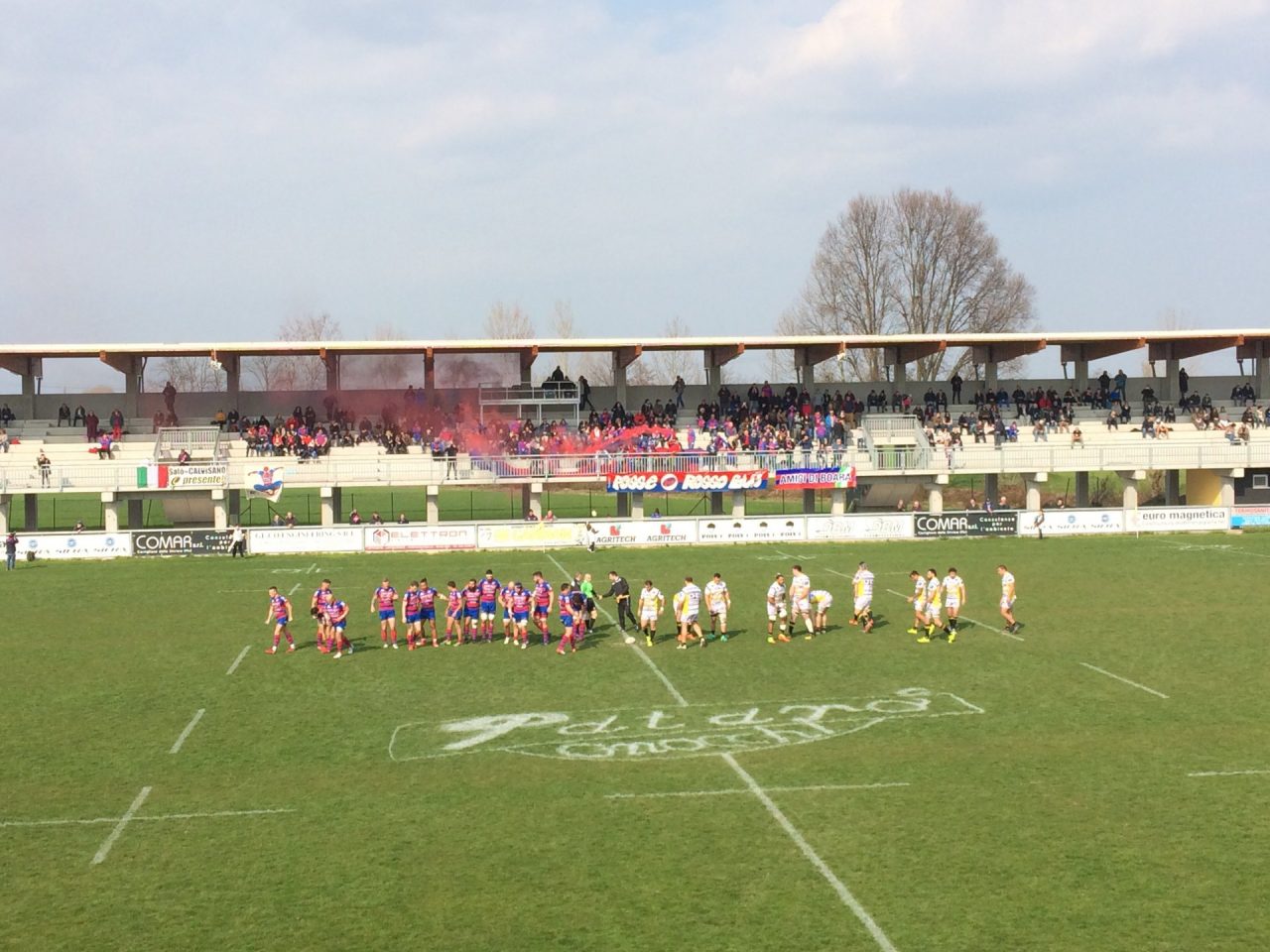 Calvisano torna al comando: contro Rovigo finisce 25-23