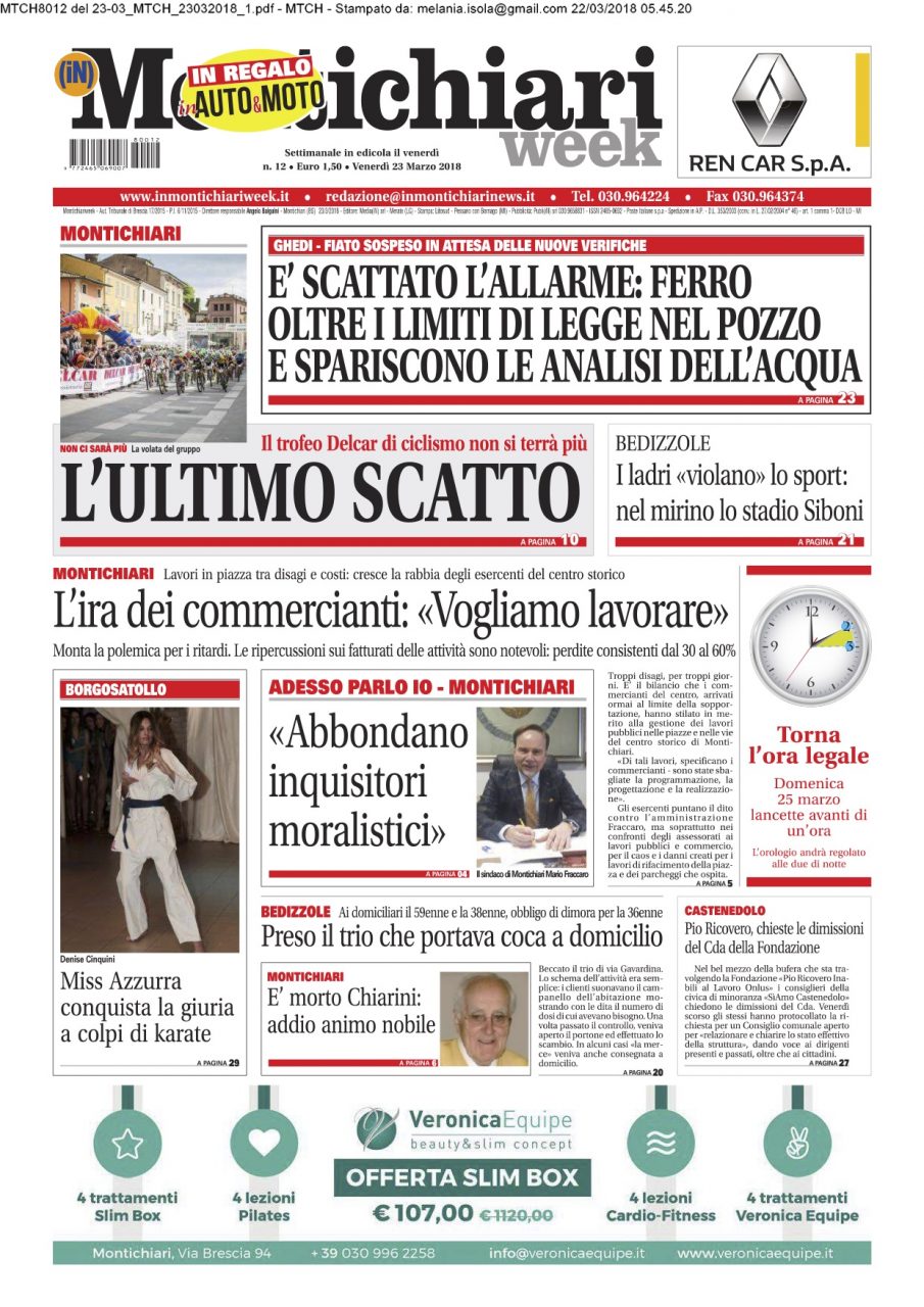 Montichiari week è in edicola