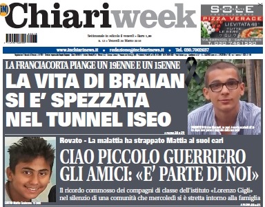 ChiariWeek in edicola il numero del 30 marzo